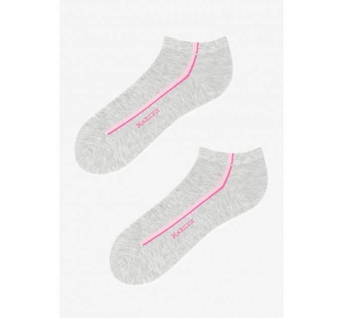 Носки женские Marilyn Forte 52 Меланж/розовый